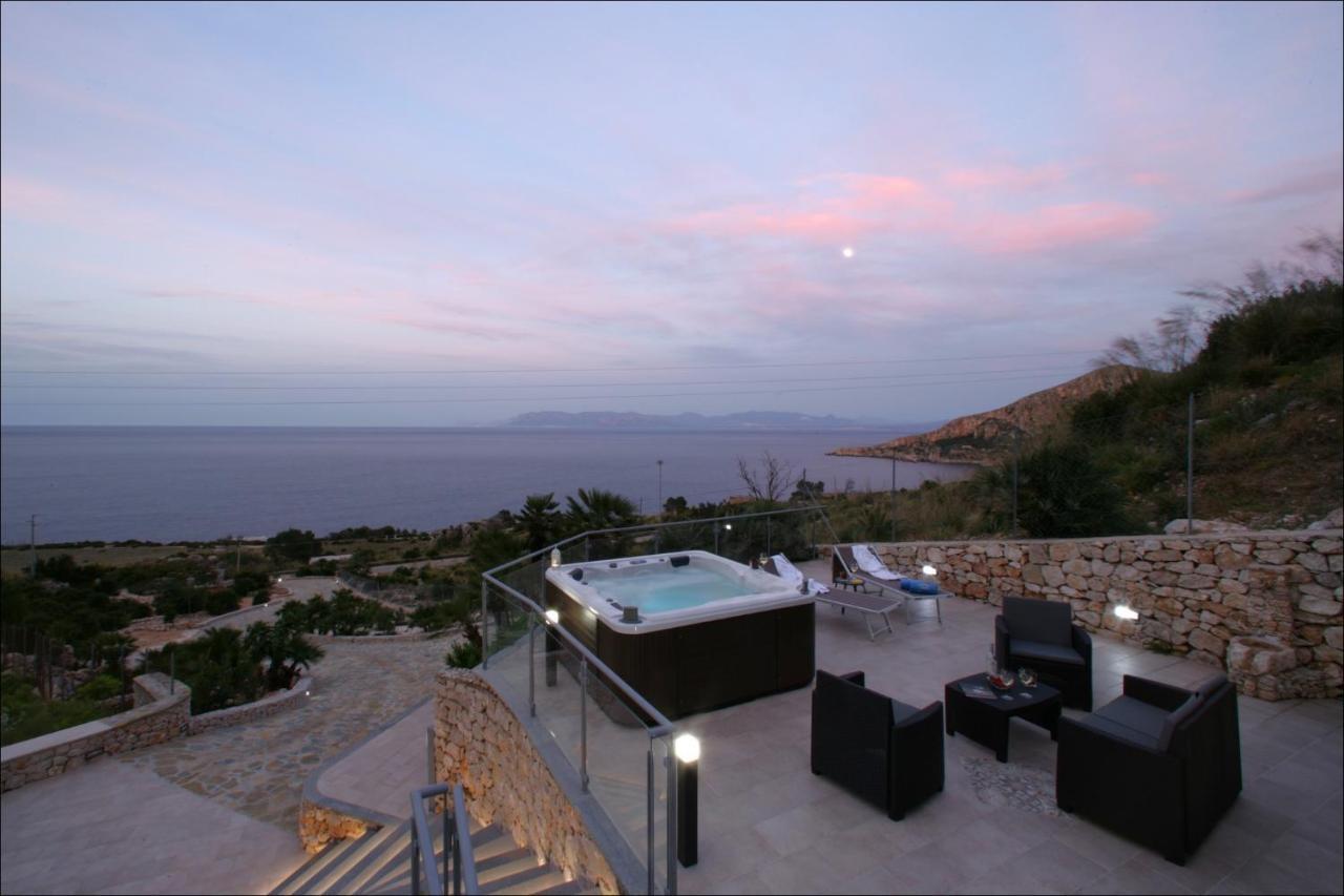 Villa Antonia - Vasca Idromassaggio Terrazza Vista Mare San Vito Lo Capo Zewnętrze zdjęcie