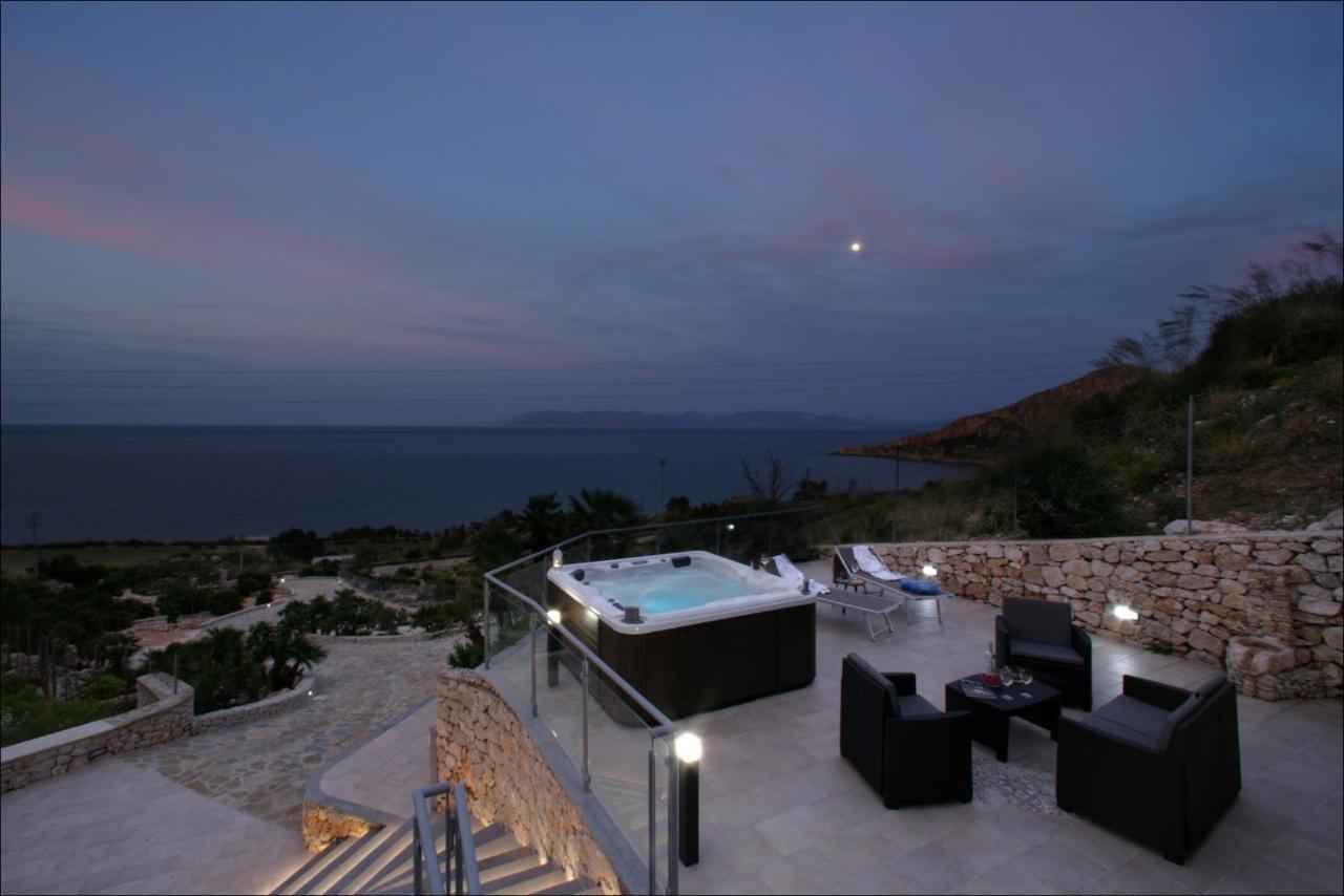 Villa Antonia - Vasca Idromassaggio Terrazza Vista Mare San Vito Lo Capo Zewnętrze zdjęcie