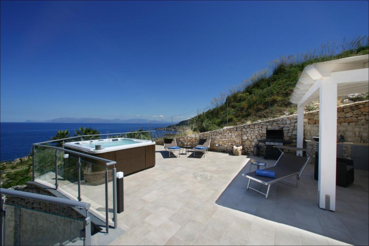 Villa Antonia - Vasca Idromassaggio Terrazza Vista Mare San Vito Lo Capo Zewnętrze zdjęcie