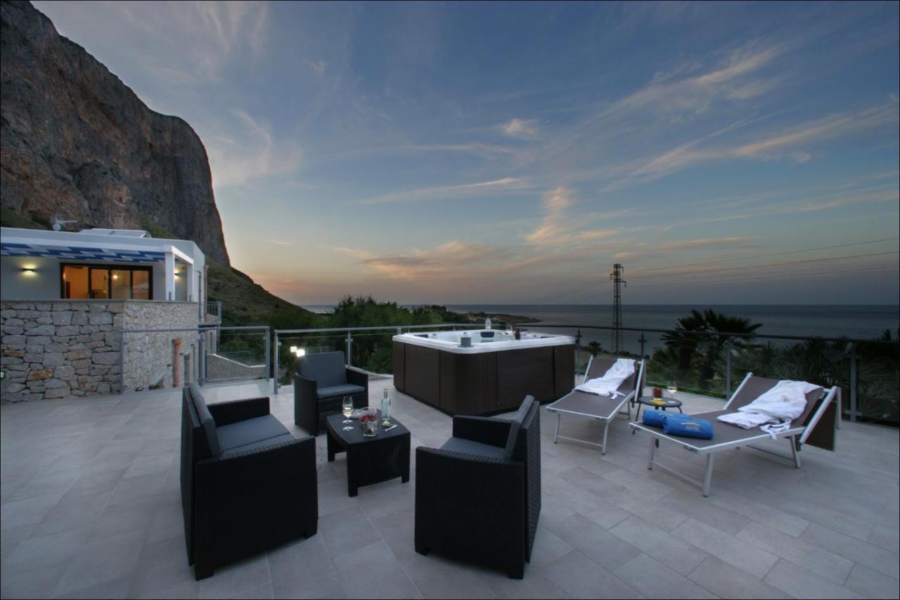 Villa Antonia - Vasca Idromassaggio Terrazza Vista Mare San Vito Lo Capo Zewnętrze zdjęcie