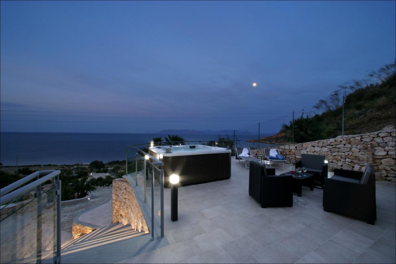 Villa Antonia - Vasca Idromassaggio Terrazza Vista Mare San Vito Lo Capo Zewnętrze zdjęcie